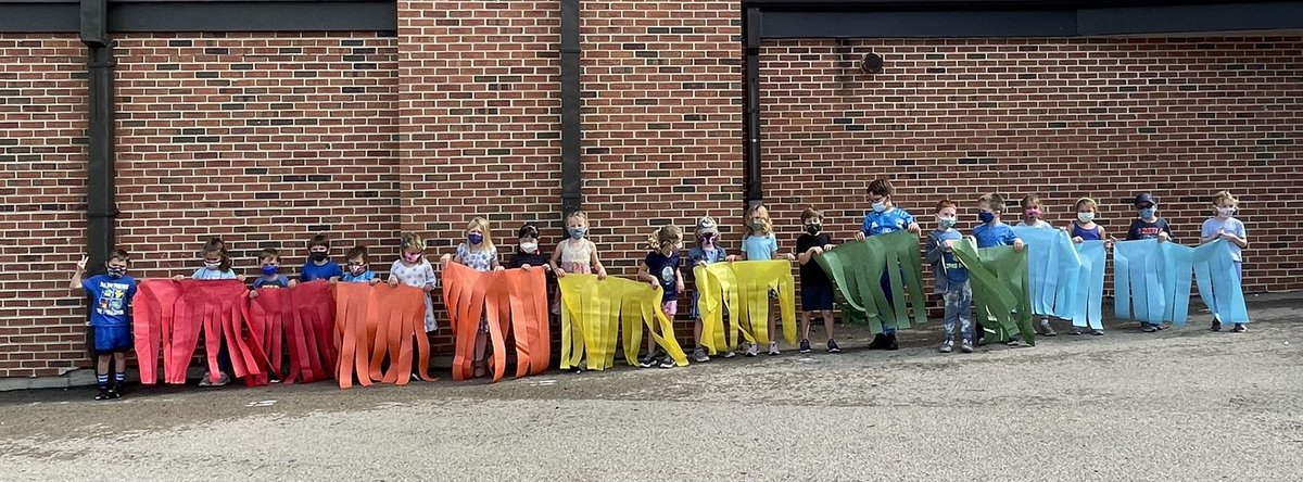 A colorful week in kindergarten! #wal109 #engage109