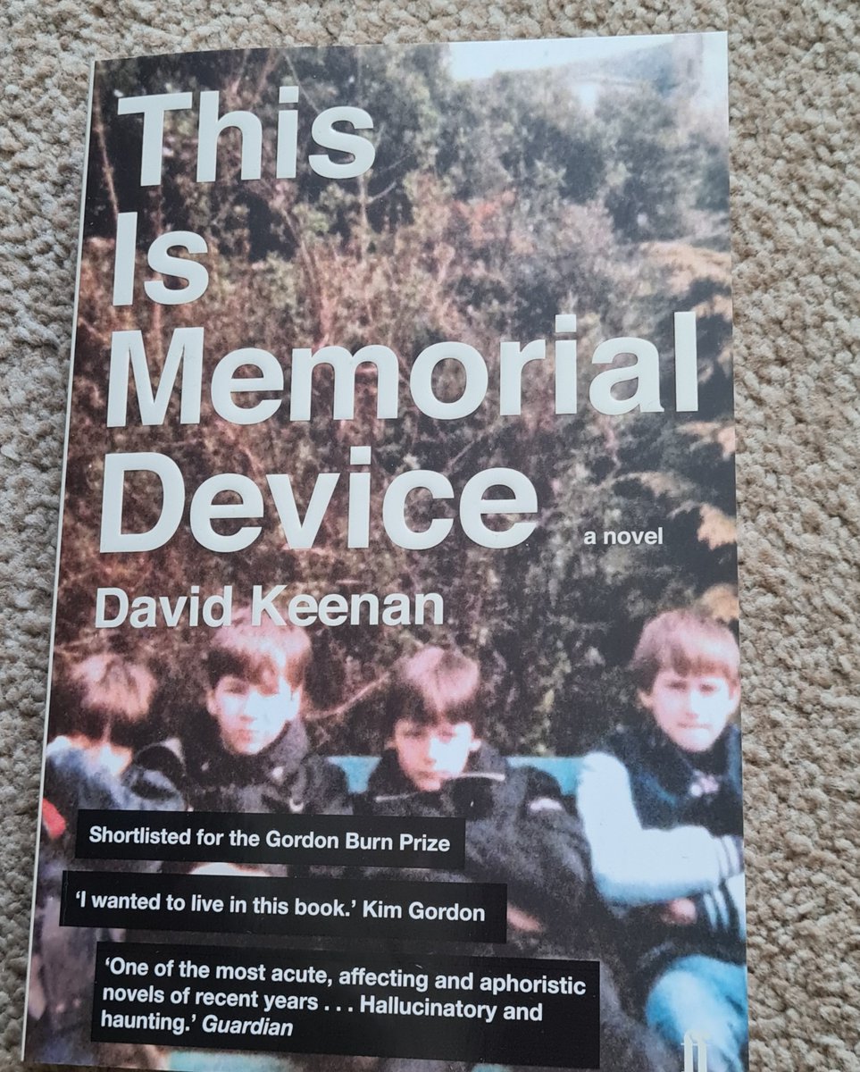 😊 this weekend's reading sorted #thisismemorialdevice @reversediorama @memorialdevice