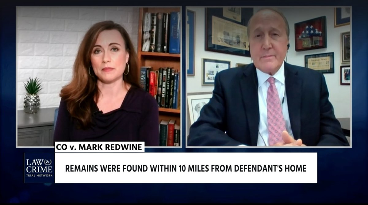 LawCrimeNetwork's tweet photo. Watch @LawCrimeNetwork now with host Angenette Levy @Angenette5 and legal analyst Gene Rossi @rossi4va getting you caught up on the #MarkRedwine sentencing. https://t.co/jI55kfeeAF