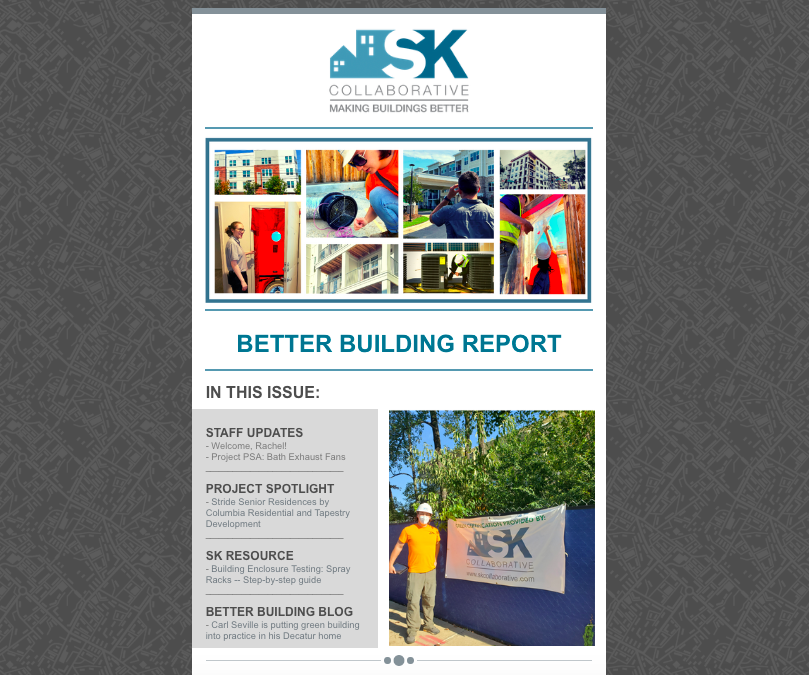 Hot off the press! Check out our quarterly Better Building Report and stay in the loop on SK news, handy resources, building tips, blogs, and more! conta.cc/3iK0g5w