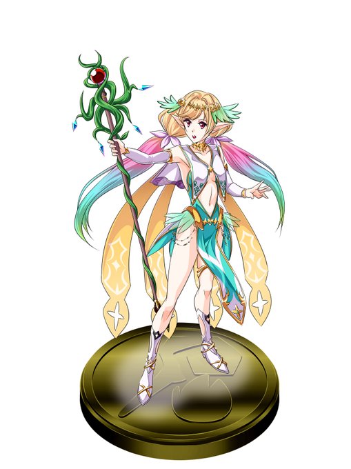 pixivのページに全員分の単体絵を上げておいたのです
#アイギスお絵かき
https://t.co/hwScbrzbbj 