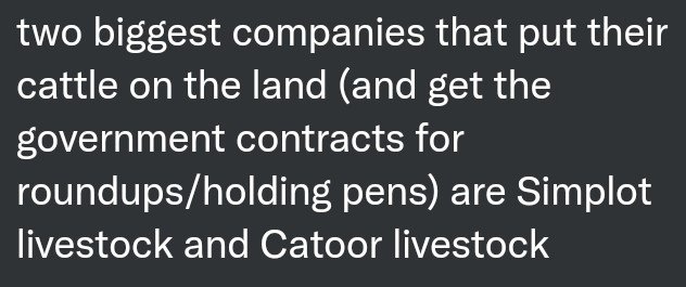 PhaedraXTeddy's tweet image. There is no profit for taxpayers.

It's profit for politicians who get donations/ kickbacks from corporations , such as #Simplot and #Catoor