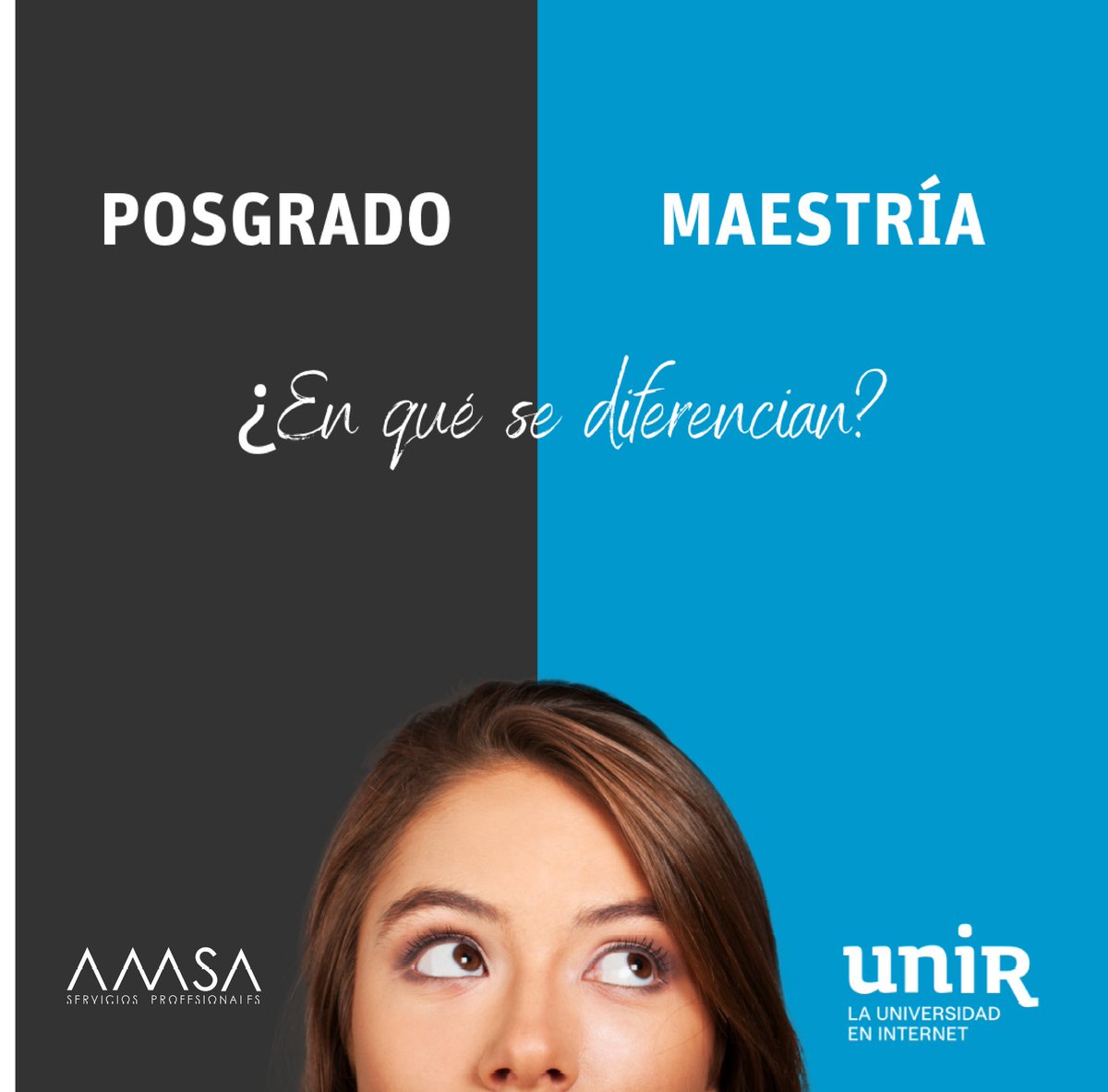 amsacsu's tweet photo. POSGRADO O MAESTRÍA? Esa es la cuestión
Si ya terminaste tu Licenciatura y quieres dar un paso más en tu carrera, estudiar una #Maestría o #Posgrado se convierte en la mejor opción.
📲 323 230 04 52
📧 sosorio.amsa@gmail.com  #universidad #laboral #educación  #becas #Medellin https://t.co/FrvGdxOXPC