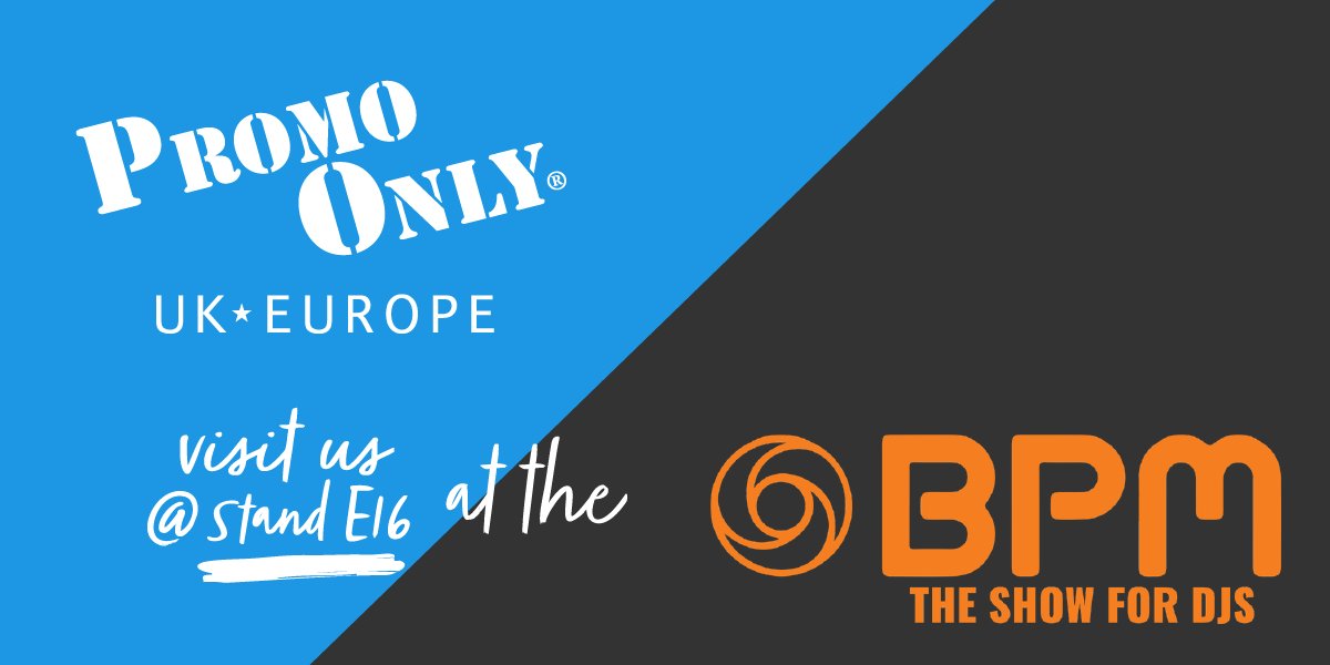 STOP BY PROMO ONLY @ STAND E16 

Promo Only is a highly renowned and fully licensed DJ music and music video promo service, supplying all new chart music, special remixes, video and much more.

#promoonly #music #content #download #service #bpm #theshowfordjs