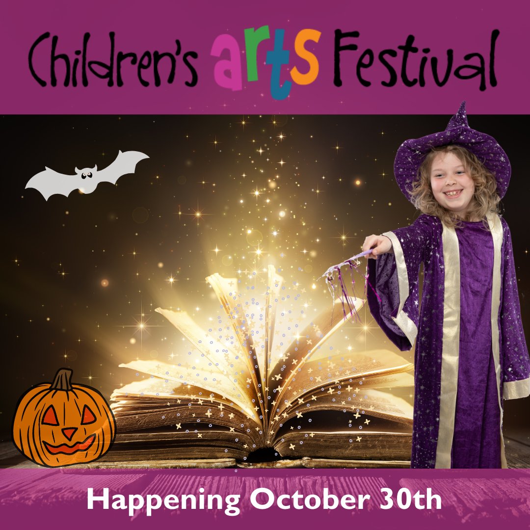 KamArtsCouncil's tweet photo. This year's Children's Arts Festival is happening virtually on October 30th! 🥳
There will be crafts, storytelling, magic shows, performances, and more!
Who else is getting excited?! 🤩
#KamChildrensArtFest #ykastrong #kamloopsart #kamloopsevents https://t.co/clY1NJfFFu