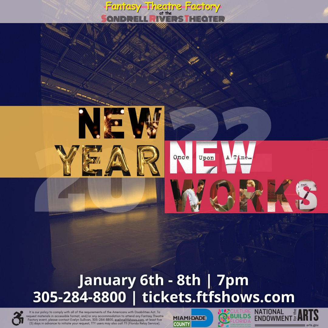 FTFShows's tweet image. This series seeks to promote the creation of new works by Florida playwrights. Support local, upcoming artists and enjoy a display of play readings covering a wide variety of diverse subjects!

tickets.ftfshows.com ⭐

#newwork #supportlocalartists #miamitheater #miamiacting