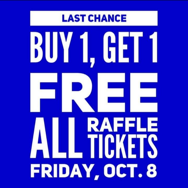jaofcabot's tweet photo. Winners will be drawn TOMORROW!  Get your tickets today &amp; you’ll get an extra entry for each ticket you purchase. Thank you for helping us support Cabot children!
https://t.co/LZO0x6DEi3
*note: you will not see the free tickets at checkout, they will be added in by us manually. https://t.co/HLEBh89dBn