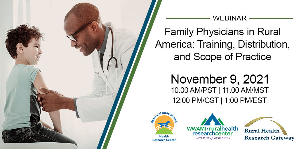 RHRGateway's tweet photo. Family physicians are trained to treat patients of all ages and genders, for any clinical condition in any care setting. Consequently, they are the most prevalent physician specialty in rural America.

Learn more: https://t.co/Bj61bUrkdt

#ruralhealth @wwamirhrc @ukyruhrc https://t.co/bzD5wDTwyl