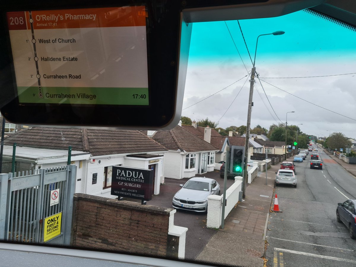 Elaine asked me if we should go upstair on the bus to the "farmers seats" in honour of the occasion. Heading for the <a href="/IFAmedia/">Irish Farmers' Association</a> protest in Cork. Happy to get on the bus. Not happy at all to be thrown under it.