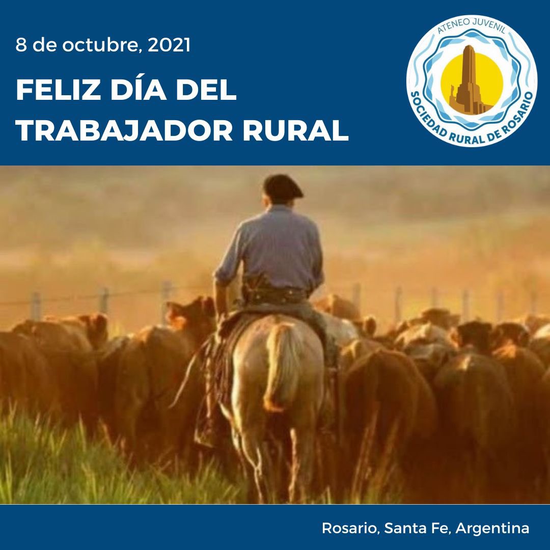Muy feliz día a todos los trabajadores rurales!