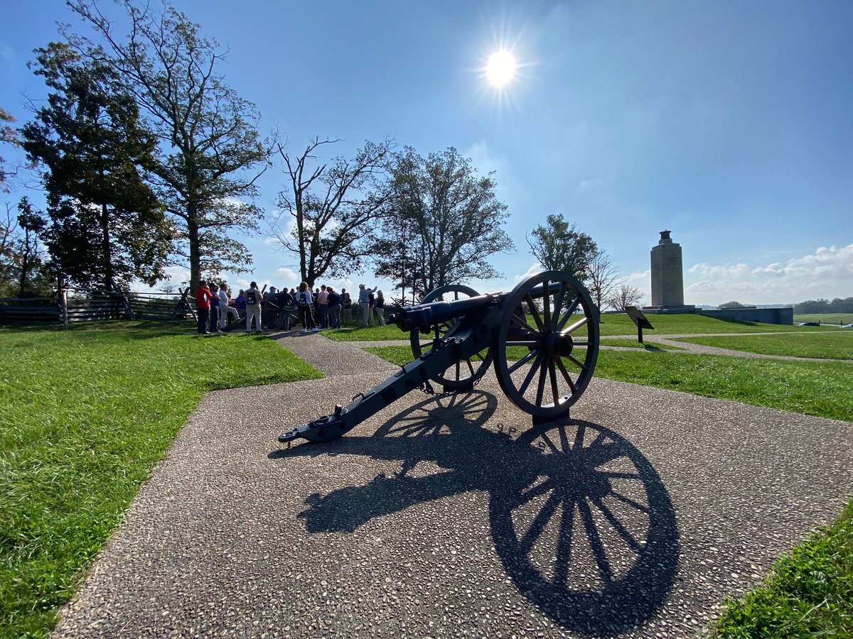 It’s a beautiful day in Gettysburg! Leadership on the battlefield!