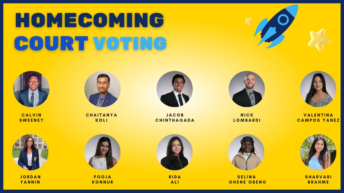 Last day for vote!!! Please make sure to vote for your favorite candidates by tonight!