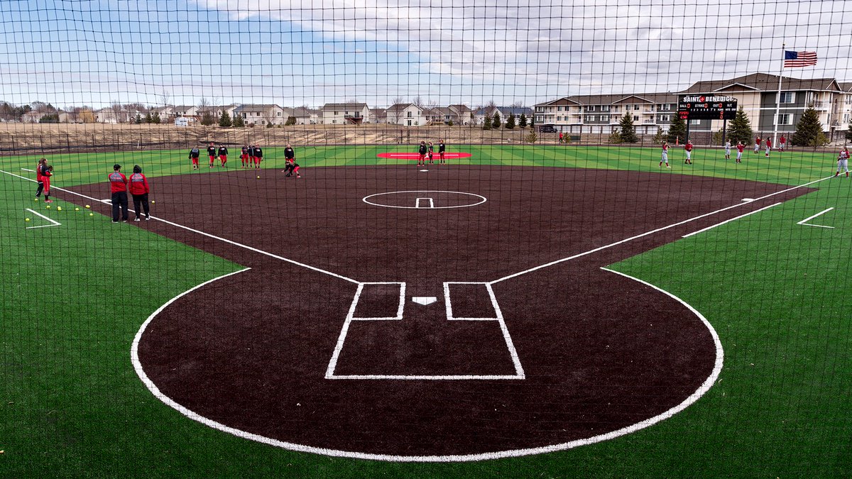 CSB_Athletics's tweet photo. The @CSBSoftball team already knows what a special place its home field is - and now all of D3 does as well. Congrats to coach Rachael Click, the CSB grounds crew and the team as the CSB Softball Complex was named NFCA D3 Field of the Year! #BennieNation https://t.co/J1RayqWqSp https://t.co/oXoDYv9BU9