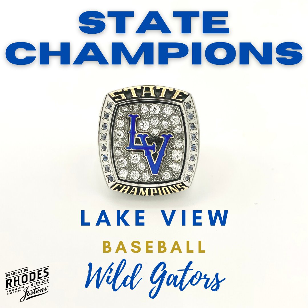 RhodesGrad's tweet image. Did we also mention that Lake View High School's baseball team is also a state champion?! Congratulations again, @lvhs_gators!