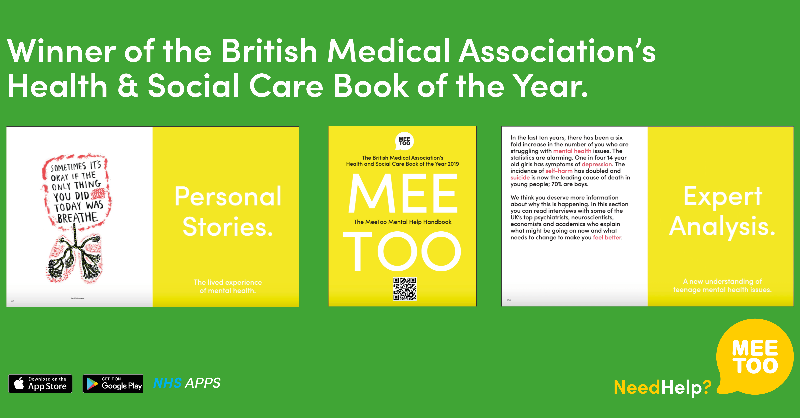tellmi_helps's tweet photo. For World Mental Health Day, we're giving away FREE copies of the award-winning, Teenage Mental Help Handbook, to staff at UK schools, colleges and universities, until 31st October. A vital resource for staff and students. 
#WorldMentalHealthDay #MentalHealthMatters
