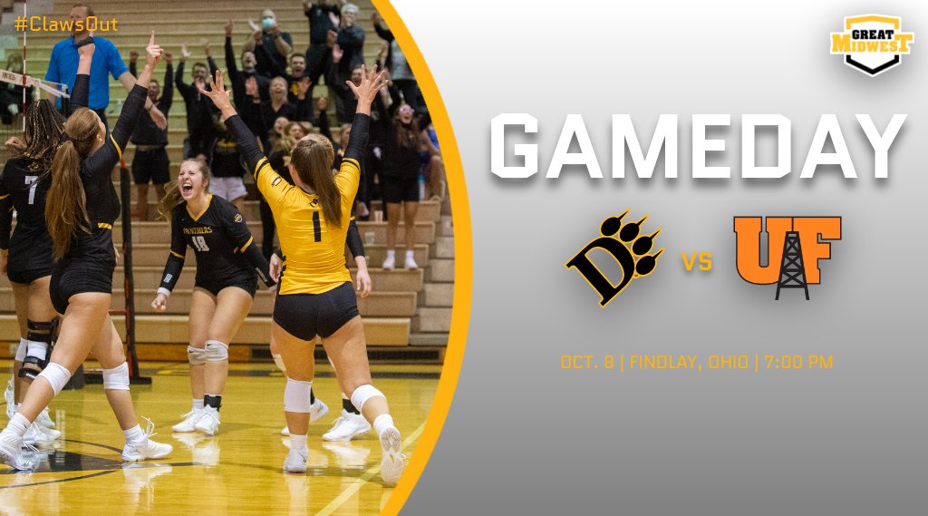 ODUAthletics's tweet photo. GAMEDAY! @OhioDominicanVB opens its road weekend at Findlay at 7 PM! #ClawsOut 

VIDEO: https://t.co/mqppcZ7ook
STATS: https://t.co/CAN2VvzBEE https://t.co/I0YvgRdB1S