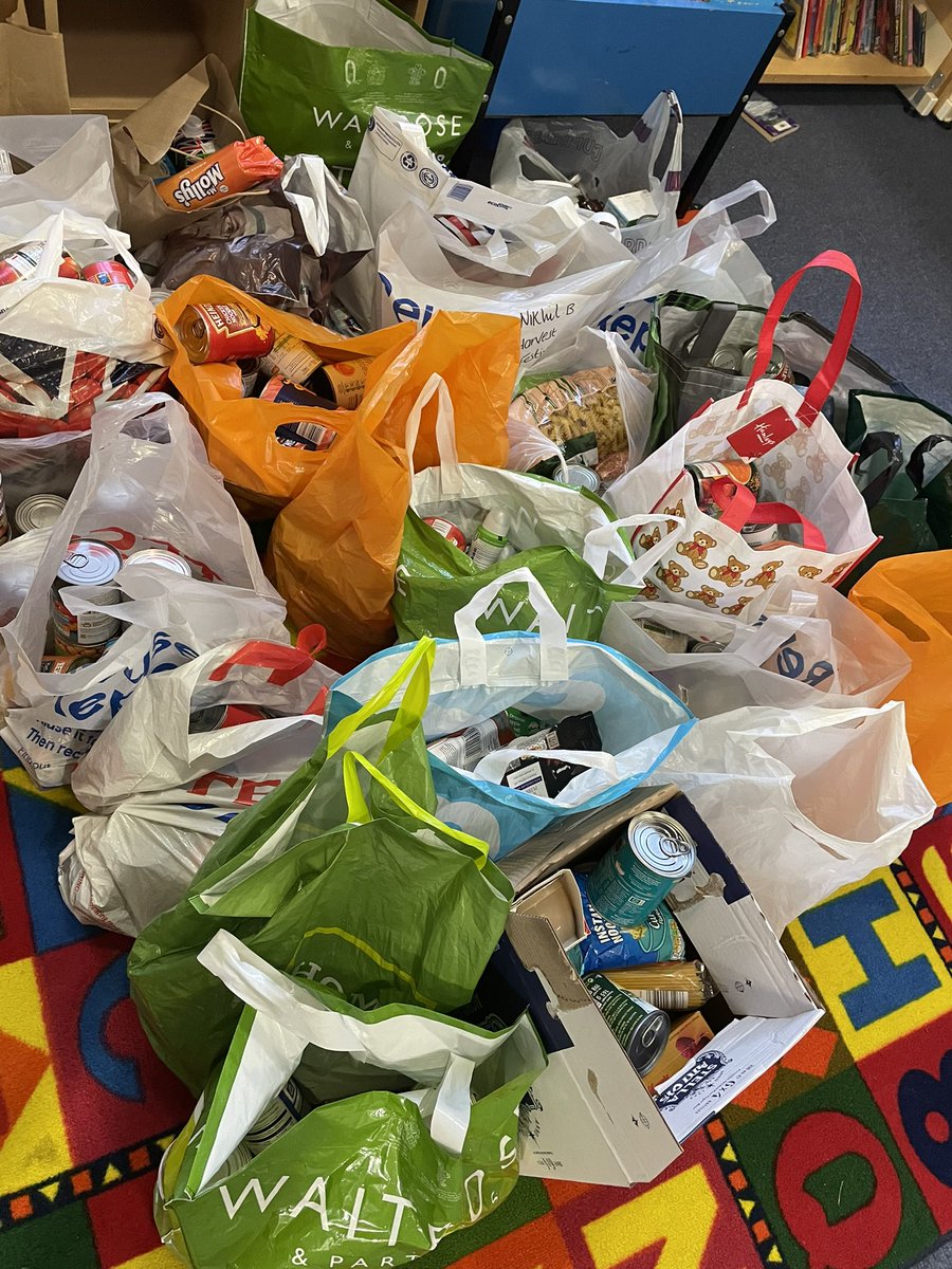 Another thank you - this time to all the CKS families for their generosity in supporting the <a href="/HartFoodbank/">Hart Foodbank</a> as part of our Harvest celebrations this week.