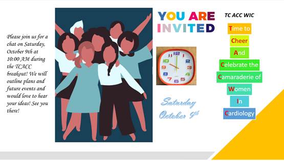 Texas Chapter - ACC (@txchapteracc) on Twitter photo #TCACC2021 Join us tomorrow at 10:00AM as we outline future #TCACCWIC plans and events! 
#ACCWIC #SheForShe #WIC #TCACC2021 Join us tomorrow at 10:00AM as we outline future #TCACCWIC plans and events! 
#ACCWIC #SheForShe #WIC