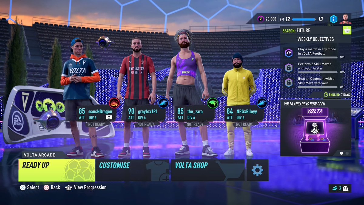 Bogdan_S_B's tweet photo. Let’s go @zaro @KyleRiley94 @DoonansNDragons !!
#VOLTAARCADE
#TopBinsLive
#FIFA22 https://t.co/y9n5jQuN3N