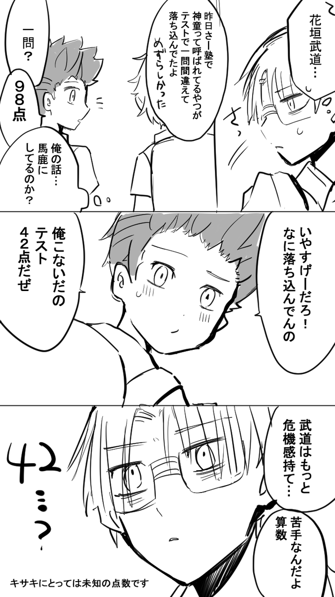 キサタケ小学生話 ほのぼのチャレンジです… 