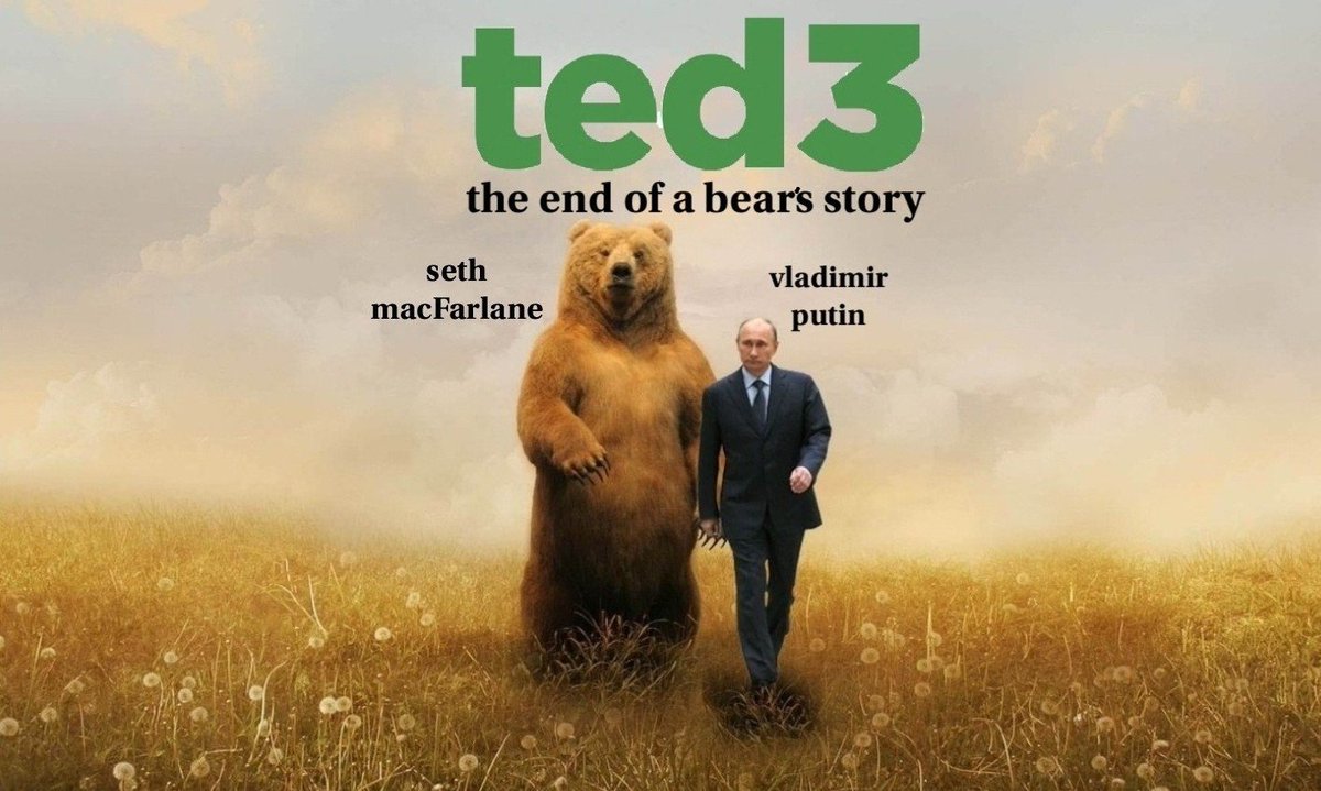 PanelPowerIrl's tweet photo. The new Ted movie looks shite.
#Ted3
#Putin69🤭 https://t.co/hv4bFVsbVx