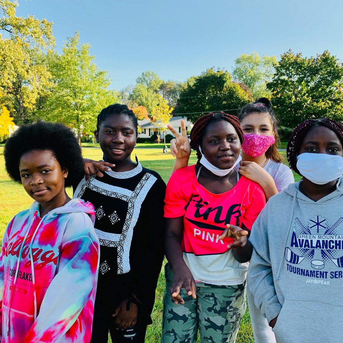 WinooskiLearns's tweet image. Middle School students got some hands-on (and feet-on) experience creating a soccer field today. They used real tools to measure and mark the field (plus their own feet) and then celebrated their mathematical accomplishments with a quick game of soccer.
