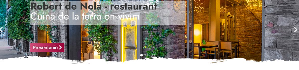 RobertdeNola's tweet photo. Hem anat una mica de corcoll perquè hem renovat el nostre lloc web. https://t.co/5N4zmniKzd Ja ens direu si us agrada #restaurant #robertdenola #caldesdemontbui #festamajor #elpoblequebull #vallesoriental #avuisortim #gastronomia #productelocal https://t.co/leCrOeQW4W