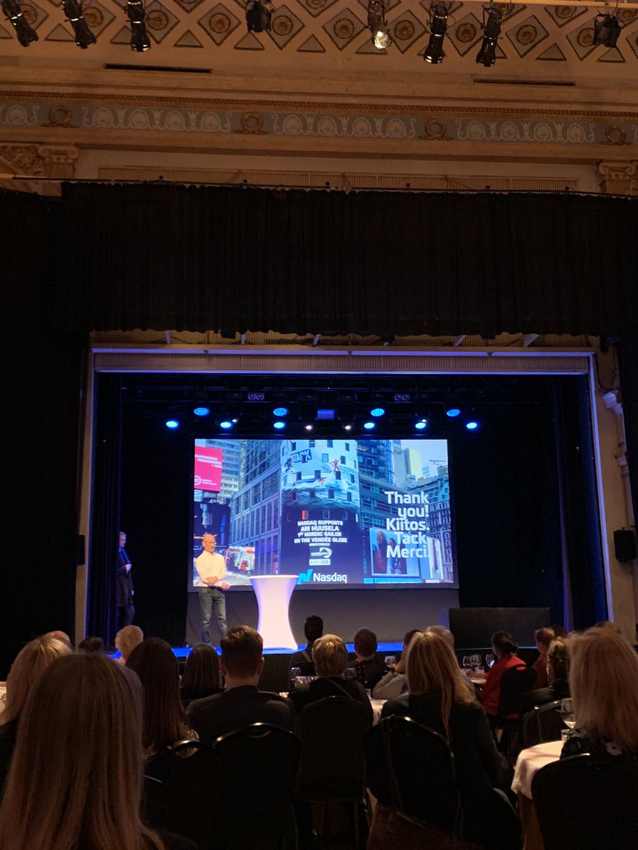 ”Kun tavoittelee unelmia, voi päätyä vaikka Nasdaqin seinälle.” 

#ekonomisummit
#unelmat 
<a href="/arihuusela/">Ari Huusela</a> 
@heko1935