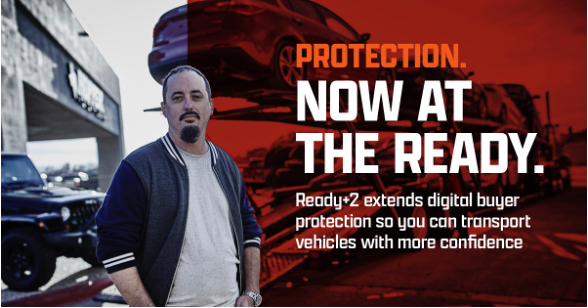 ReadyLogistics's tweet photo. Introducing Ready+2. It extends arbitration protection when you make a digital buy with Manheim and deliver with Ready Logistics. Learn more: https://t.co/Am37PIrIPy https://t.co/SXBU7T6DCy