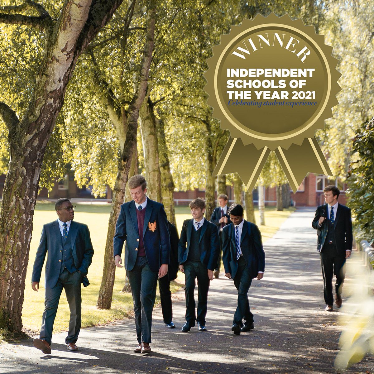 BedfordSchool's tweet photo. We are celebrating after Bedford School was named 'Independent Boys' School of the Year 2021' in the #ISOTY2021 coveted annual awards. A school where, "Boys’ individual qualities are nurtured without inhibition and lived without awkwardness, so that they be good men" https://t.co/aZ3Ocrsa8V