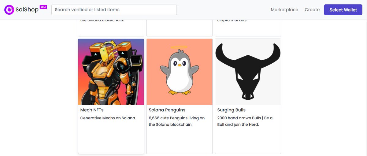 Thank you <a href="/SolShopNFT/">Closed - SolShop</a> for having us. The Bulls are being listed. LFG!

More marketplaces coming soon.
This is just the beginning