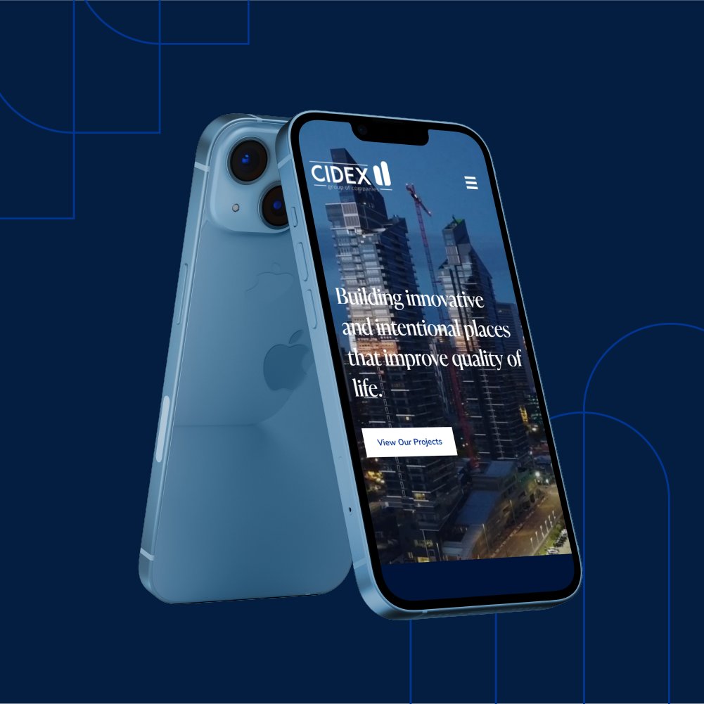 12creativeco's tweet photo. We've kept busy these past few months working on some rebranding for Cidex Group of Companies. Our goal was to create a modern, clean look with the hues of blue and we could not be happier with how it turned out. https://t.co/wBmzvHN7op