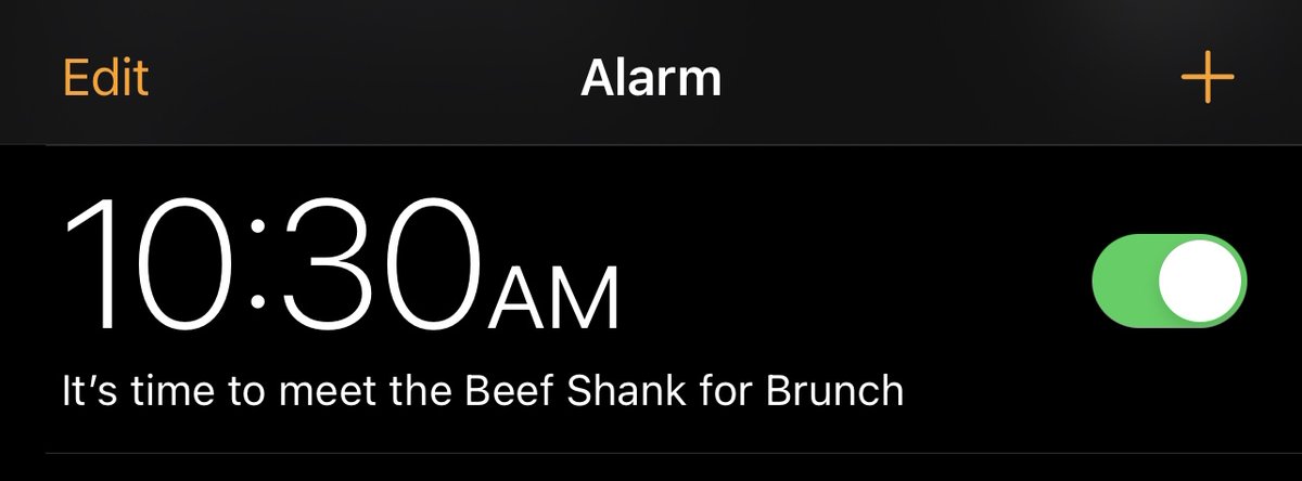 fogorestaurants's tweet image. Set your alarm! While you’re catching 💤 tonight, we’ll be preparing our slow-cooked Bone-In Beef Shank. So tender, it’ll have you questioning every brunch you’ve had before.

#fogomeatdreams #beefshank