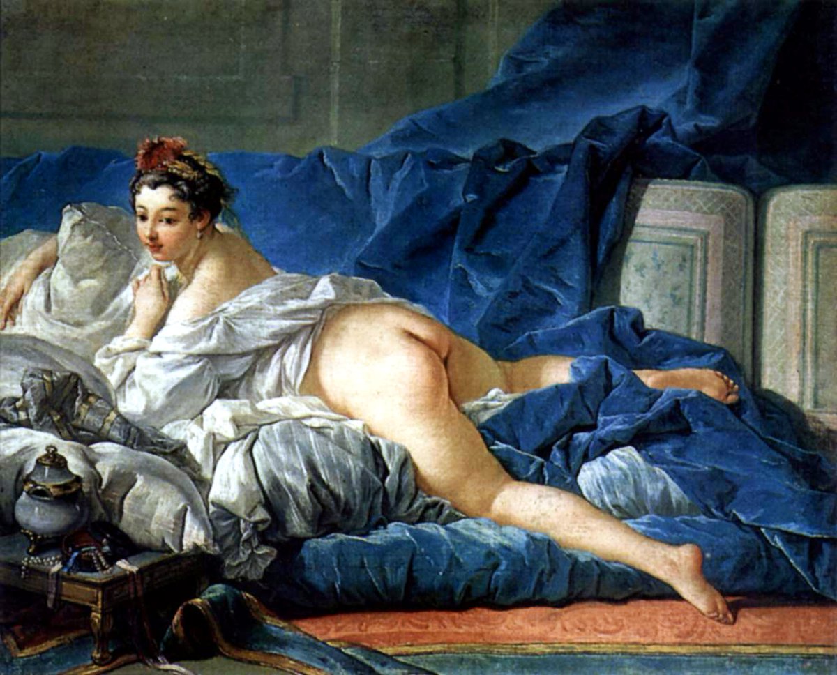 NotedPaintings's tweet photo. 𝐓𝐡𝐞 𝐁𝐫𝐮𝐧𝐞𝐭𝐭𝐞 𝐎𝐝𝐚𝐥𝐢𝐬𝐪𝐮𝐞
François Boucher
c. 1745

@MuseeLouvre
#Odalisque #Louvre #NudeArt https://t.co/l2InKzsi1J