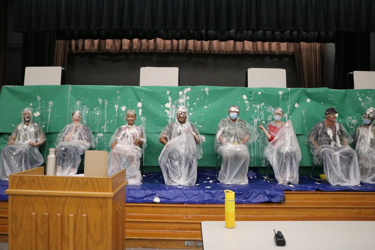 montielartcms's tweet photo. Thank you everyone that participated in StuCo's Pie in the Face Fundraiser! #GatorGreatness #EpicSeason #BayouPride #CFISDSpirit @CampbellGators @RashadBolt @angie_yurch @KMont13 @GatorMSFootball @Freeman_Math @koachkev @MrsSaldana2020 @stephpillers https://t.co/P3dZfiacNZ