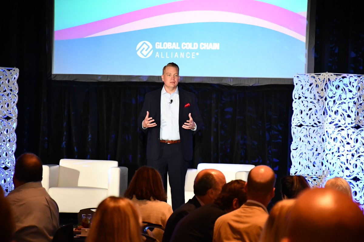 gccaorg's tweet photo. GCCA President & CEO @matt_ott kicked off the 130th IARW-Convention! Thank you to our Opening General Session & Luncheon sponsors Coldbox, @RaymondCorp, @DematicGlobal, and @ti_cold. #ColdChain2021 https://t.co/v5P0aMrdme