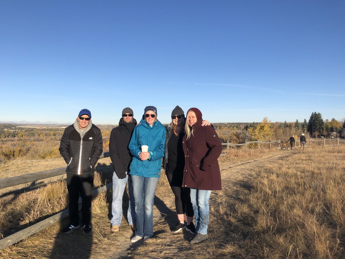 wtlc_wolves's tweet photo. Before we dig into our data to set our School Development Plan goals, @wtlc_kings, @DGTS_Tigers and @ChildMntlHealth met on the land to gather in a gratitude circle. #PlaceToBelong #WeAreCBE https://t.co/4vrVAXY2cc