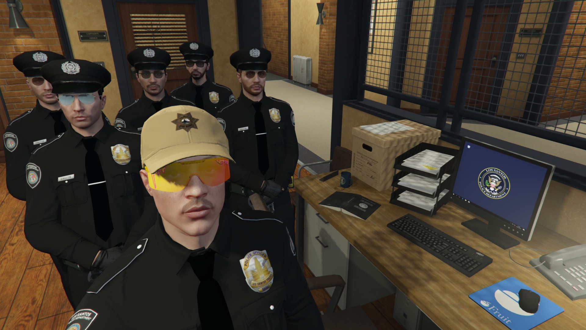 The cops and roleplayers of GTA Online