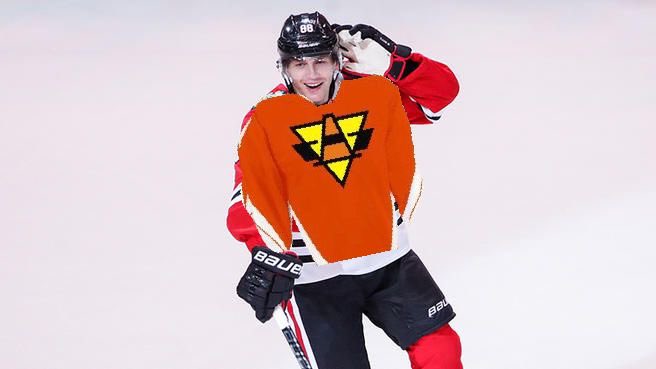 What’s that sound? It’s Patrick Kane coming back to the Orange! Go crazy Pylon fans! #pylonnation