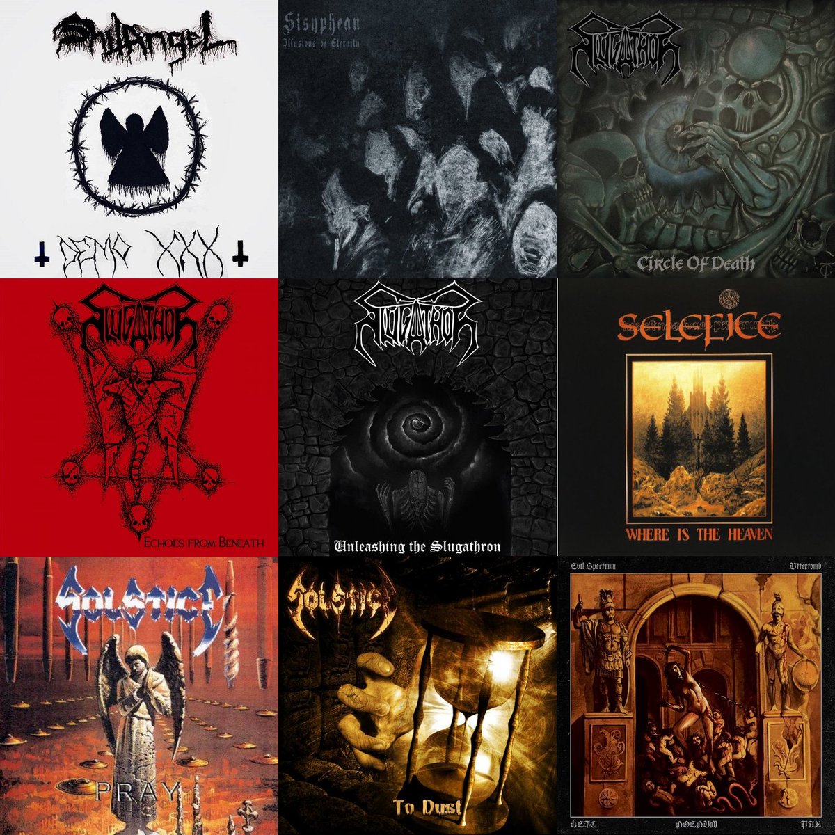 DISTRO UPDATE AND RESTOCK
bit.ly/godzovwar_shop
SHITANGEL, SISYPHEAN, SLUGATHOR, SELEFICE, SOLSTICE, EVIL SPECTRUM / UTTERTOMB 
#update #restock #distro #store #blackmetal #deathmetal #godzovwar #godzovwarproductions