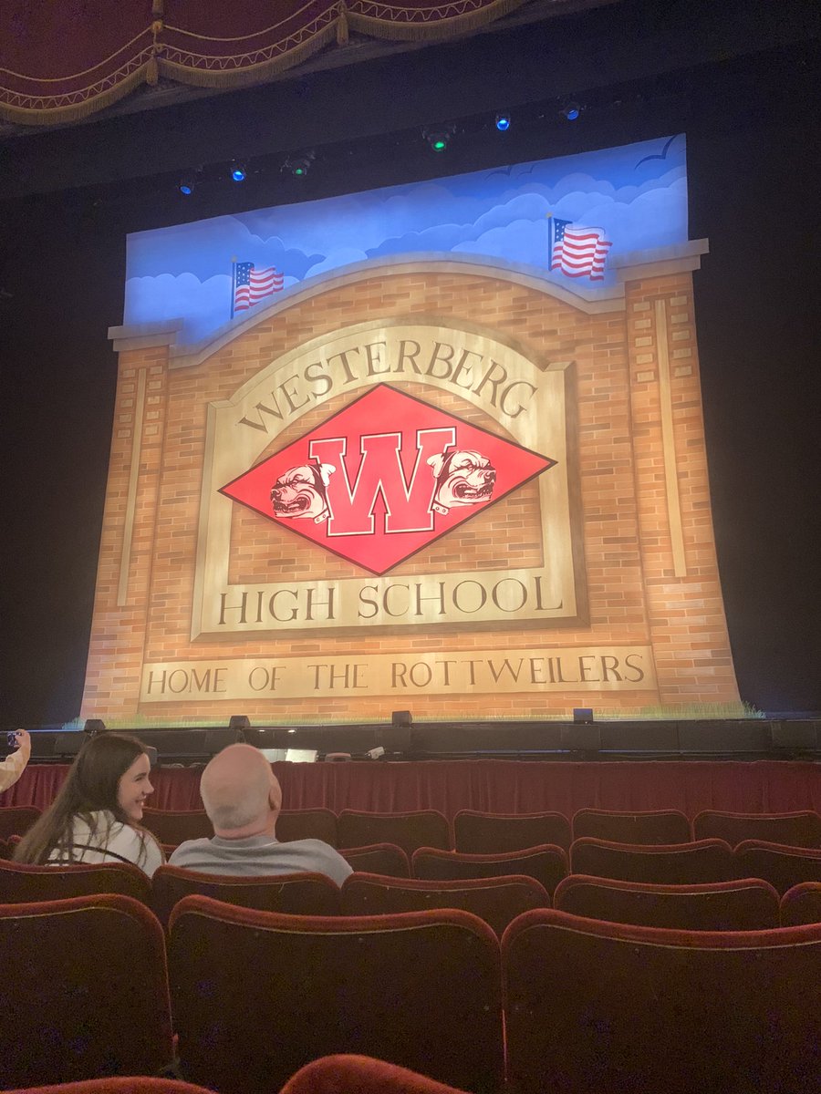 LabAbz's tweet photo. Ryan bought me tickets for @HeathersMusical 2 years ago and tonight it’s finally happening!! Time for a #BigFunFriday!! https://t.co/YqKHTHEmzd