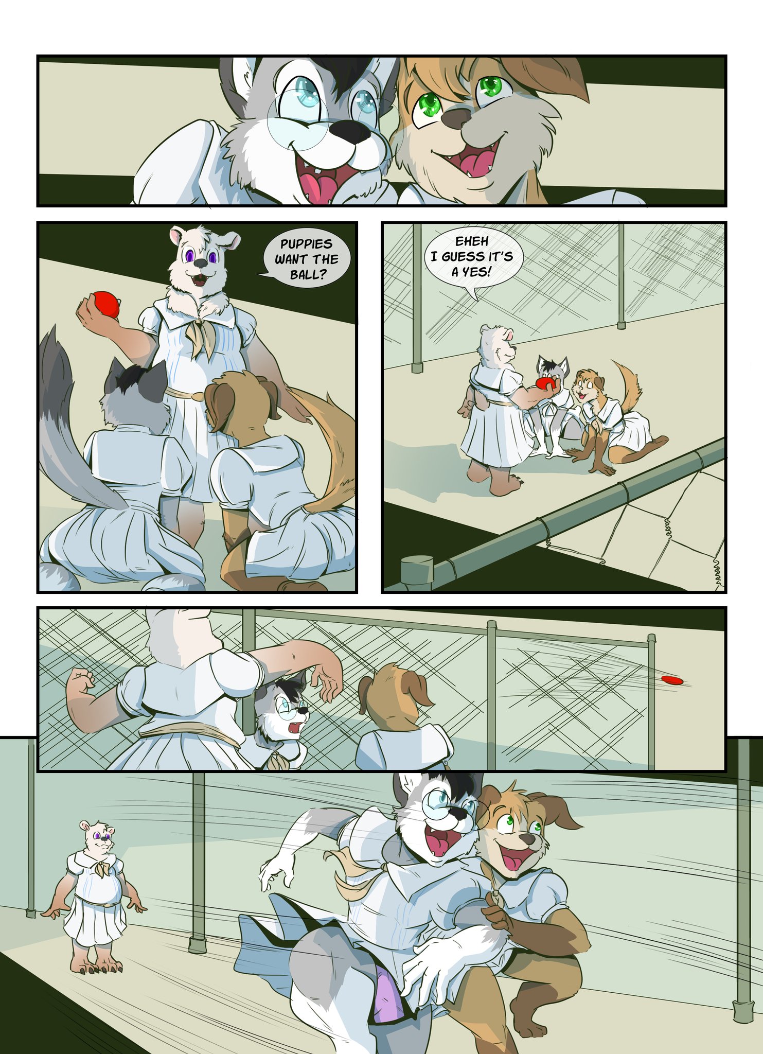 Jerrert on X: Loupys comic - pag.1 And there my new comic! This will  already all online on my patreon with all others Loupy draws:  t.coIYOQRcsR8Z Stay tuned! comic comicpage furry patreon 