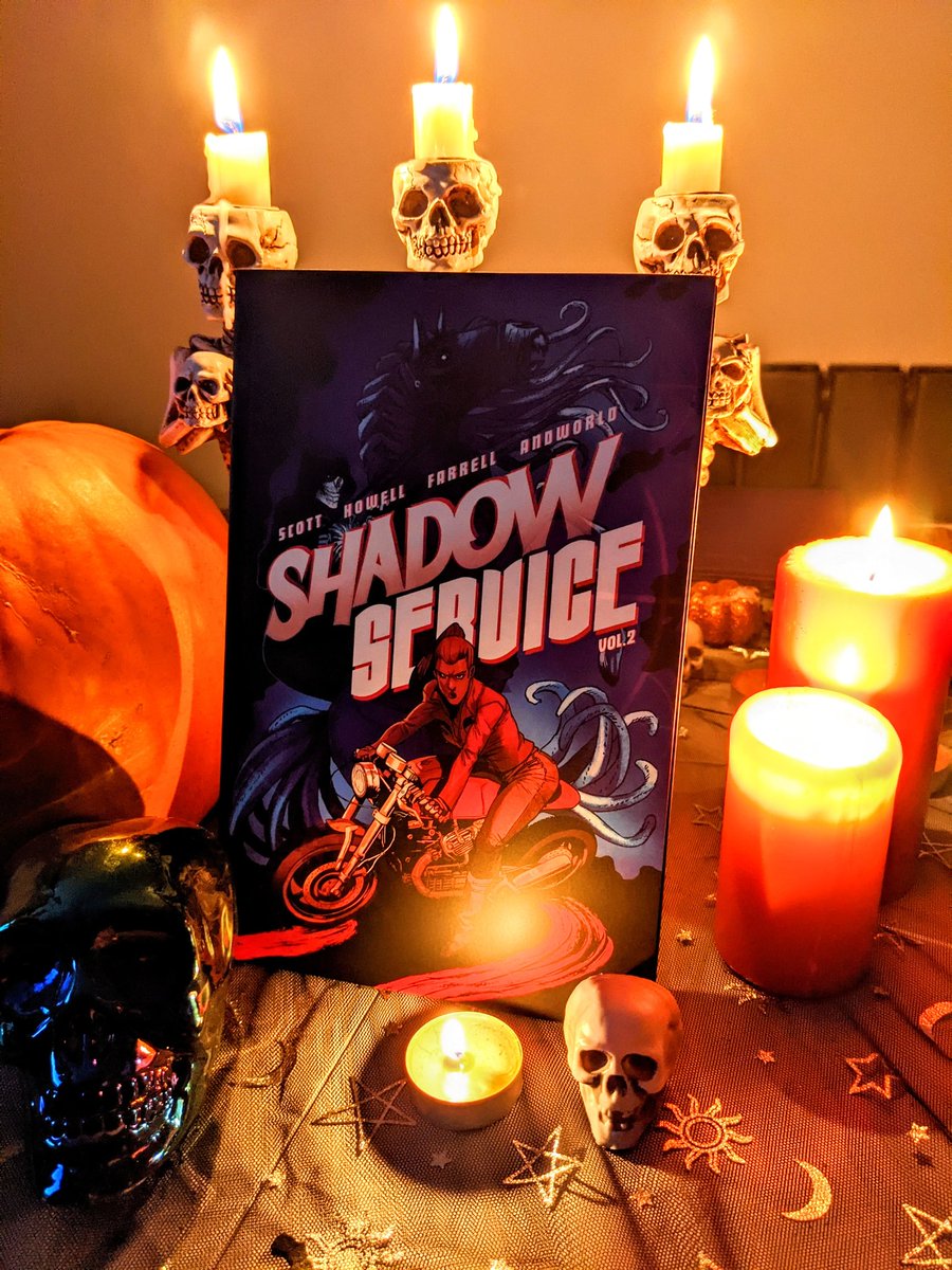 Tom_saunders1's tweet photo. Today's delivery from Forbidden Planet #ShadowService vol2 written by @cavanscott illustrated by @Rin237 published by @thevaultcomics can't wait to see how this unfolds #MI666 https://t.co/rG7aEkEHek