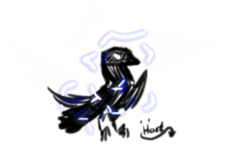 HartDevil2's tweet photo. Crowsona? Thunder bird? :/ https://t.co/CZogygw18q
