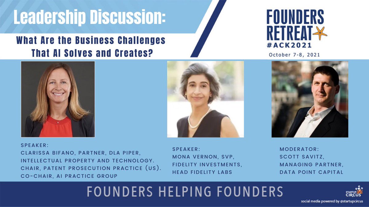 ACKCONF's tweet photo. Does AI create more problems than it solves? @bifanolarissa and @monavernon answers this question and many more #ACK2021 https://t.co/ndre25UWlO