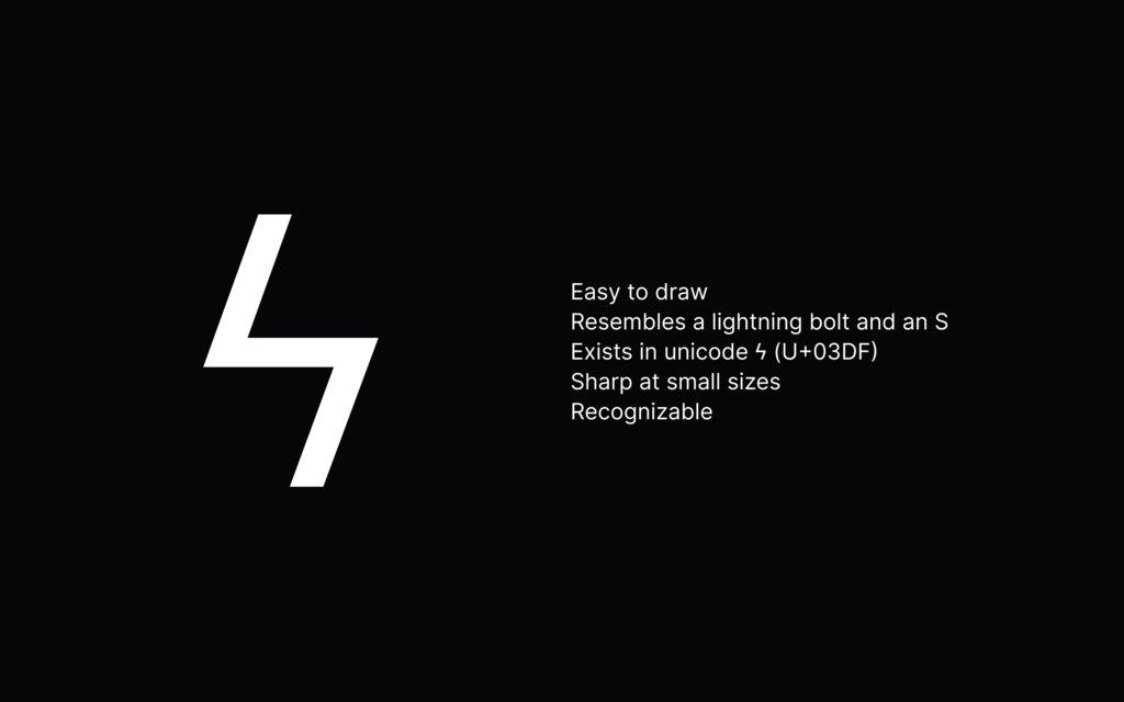 skyler_fs's tweet photo. The more I think about it, the more I think sats shouldn’t have a symbol. However, if it must have a symbol, this is the best one (probably). https://t.co/oFm73yCluo
