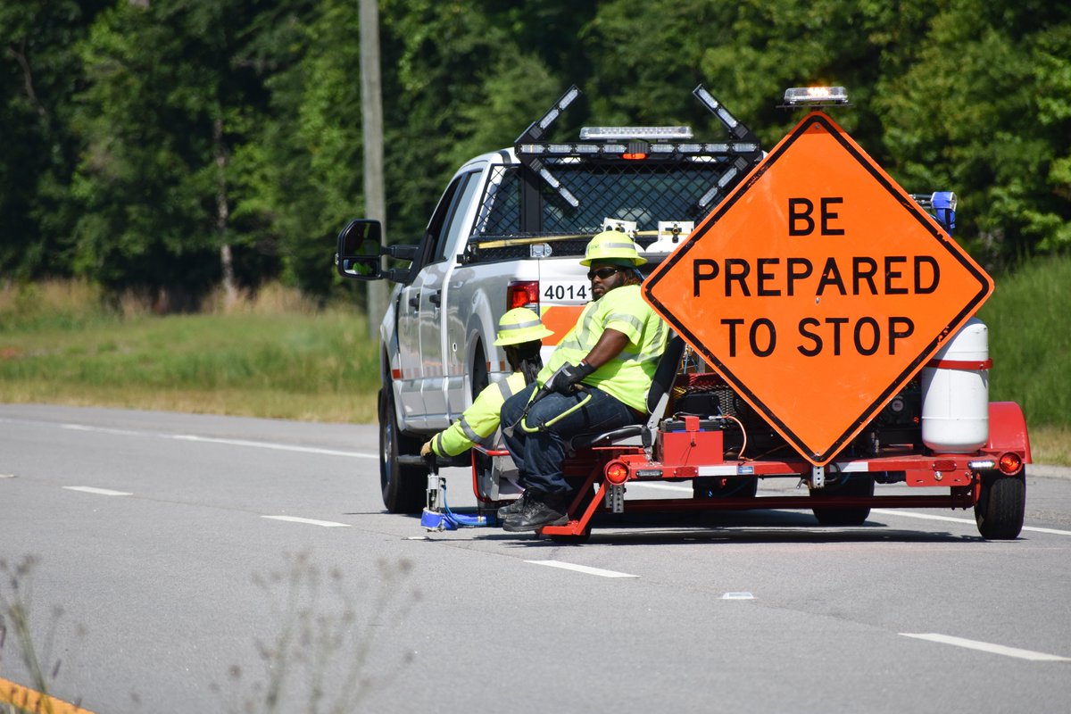 GADeptofTrans's tweet photo. Read the summer issue of the #GeorgiaMilepost to learn how the Georgia DOT - East Reflective Pavement Marker Program exceeded production goals and led to increased nighttime driving visibility and safety for travelers. https://t.co/KfYT7msThp https://t.co/RP54KGj32G