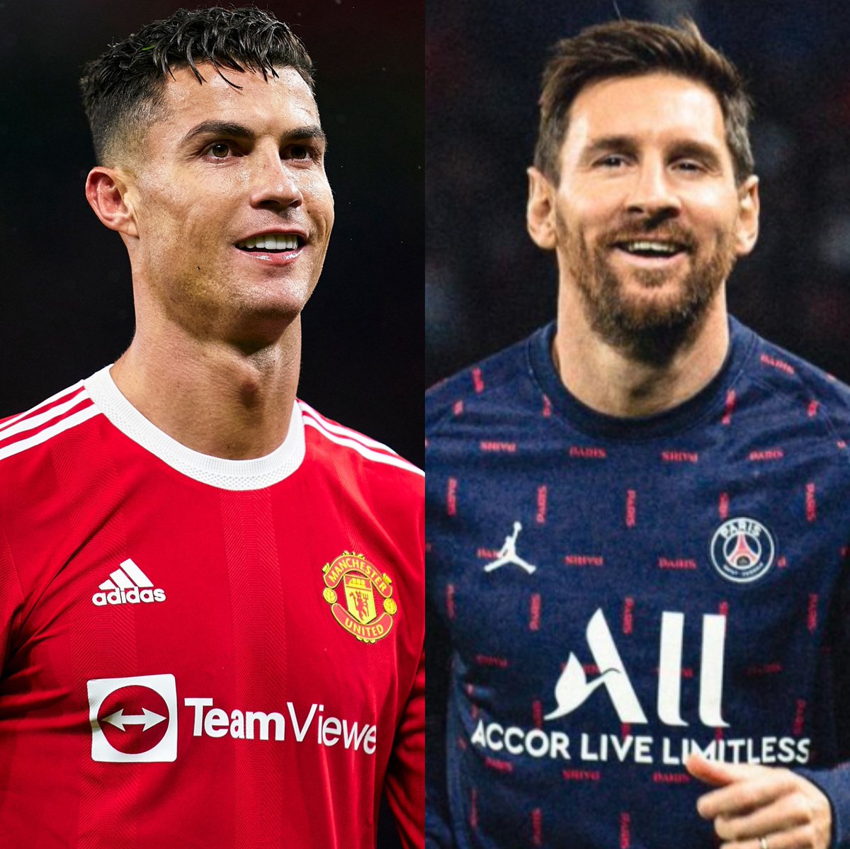 ¿Los futbolistas con más nominaciones al Balón de Oro en toda la historia? Cristiano Ronaldo (17) y Lionel Messi (15). No podían ser otros. Más de 15 años en la élite. Más de 15 años dominando esto. Los jugadores más consistentes de todos los tiempos. Simplemente LOS MÁS GRANDES.