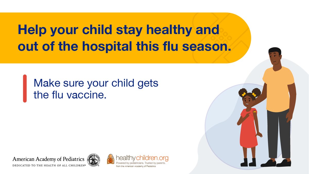 healthychildren's tweet photo. For children and teens — especially those with special health care needs — the flu can lead to serious health problems. Make sure your child gets the flu vaccine — this year and every year. Learn more about the flu vaccine and other ways to #FightFlu: https://t.co/r02w4VIjC6 https://t.co/i6b2mQ8gFU