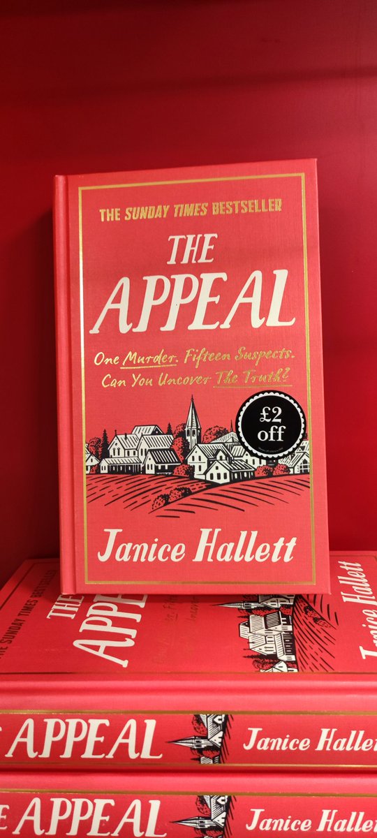 WaterstonesCole's tweet photo. The Appeal has been such a roaring success in paperback this year and this appealing ( see what I did there ? ) hardback will make an ideal gift for crime fiction fans .
#TheAppeal #JaniceHallett #Profilebooks #booklovers #WaterstonesColeraine #books #bookgifts https://t.co/i9lGHetny8